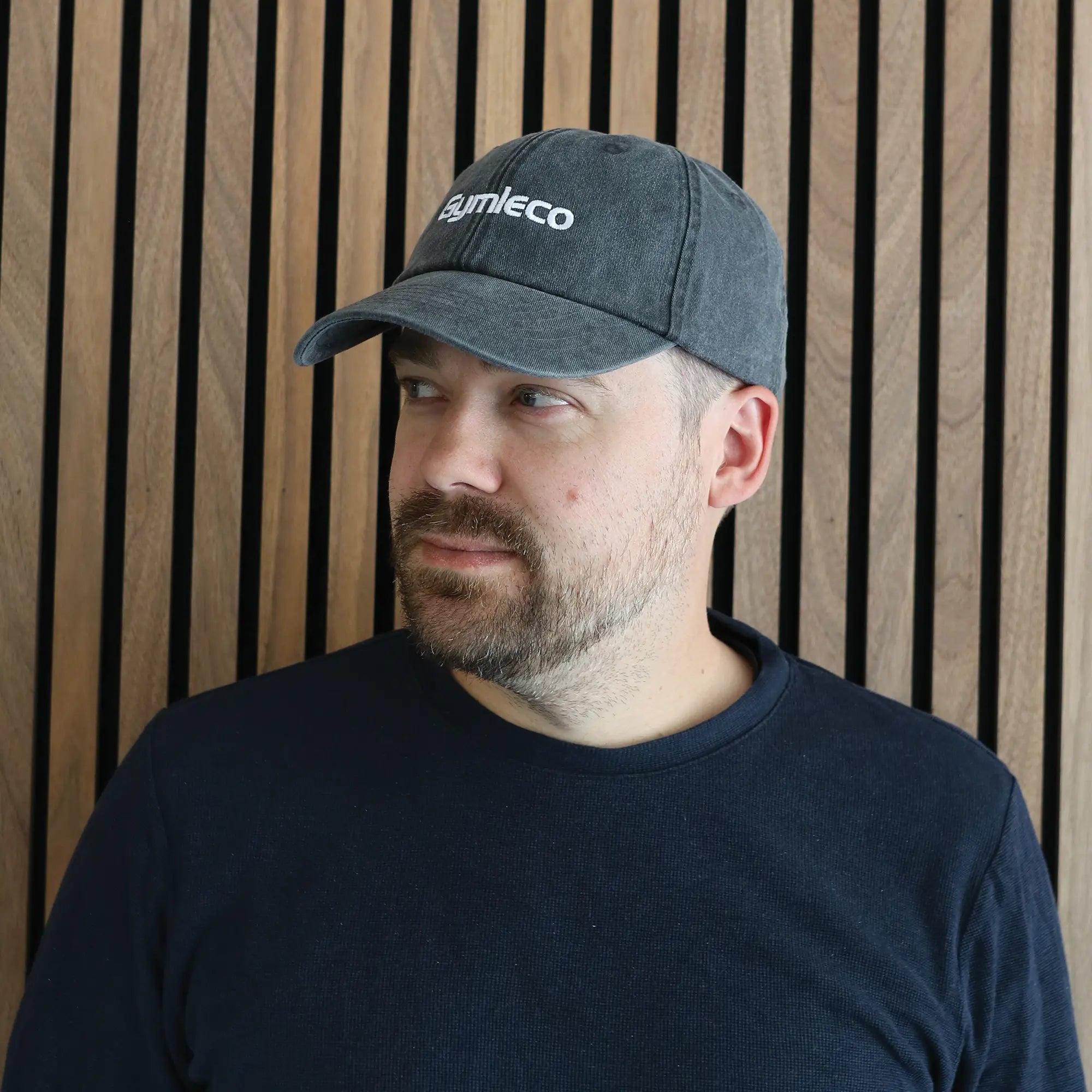 Gymleco Vintage Keps caps grå brodert