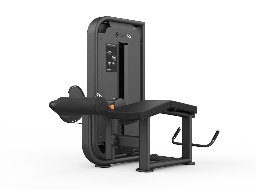 Shua SH-G6812 leg curl maskin liggende bakside lår