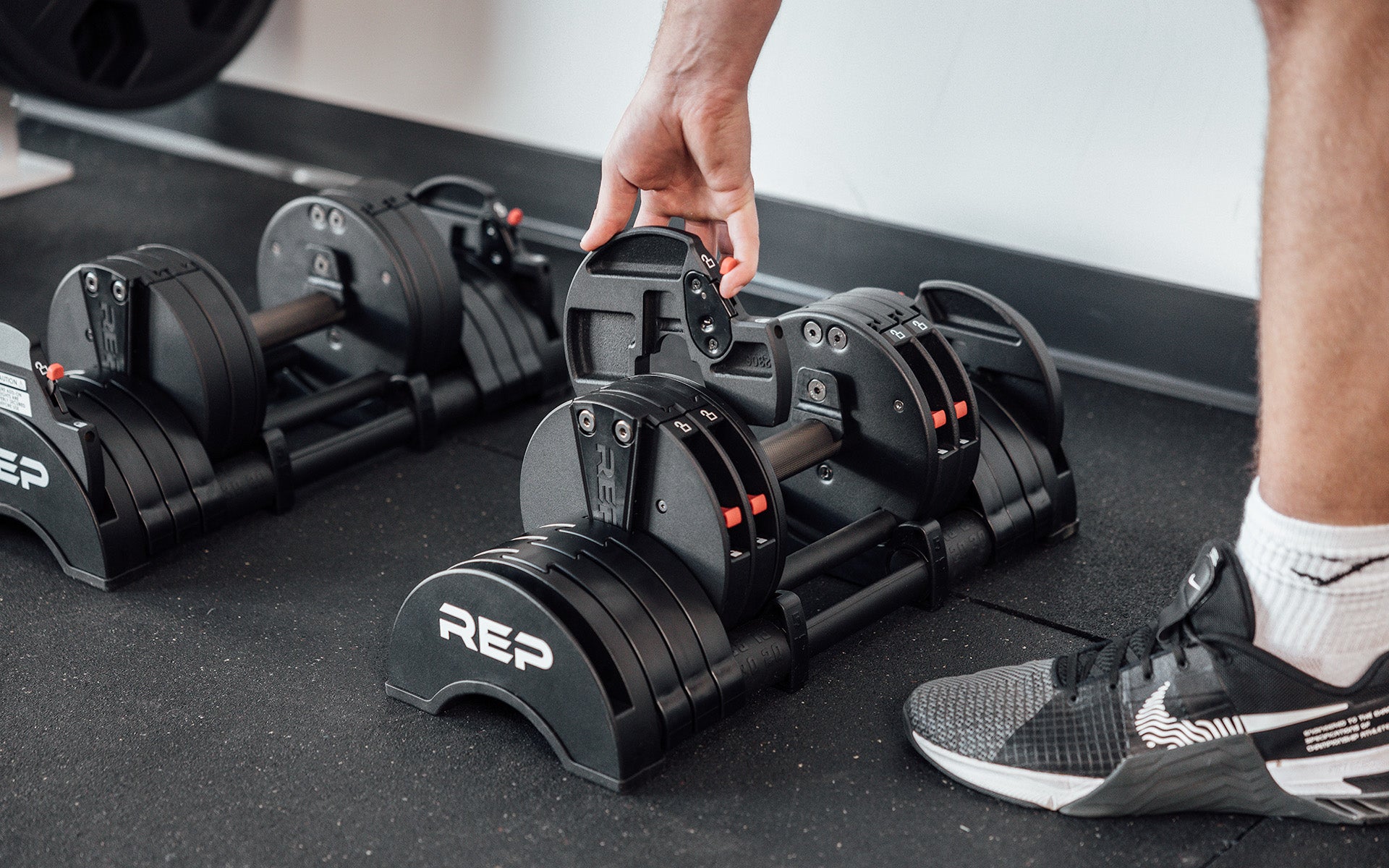 REP Fitness QuickDraw justerbar manual 2,5-30 kg par