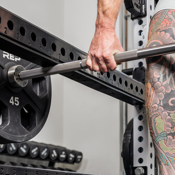 REP Fitness 5000 Flip-Down Safeties 2.0 sikkerhetsarmer 30" nedfellbare