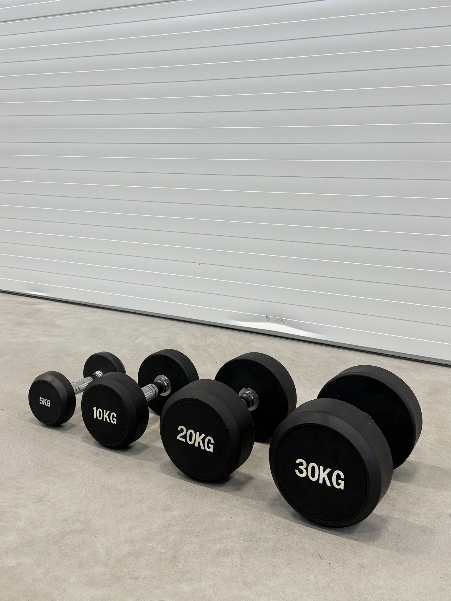 Gymleco hantelsett 4 par 2,5-10 kg andrehånds