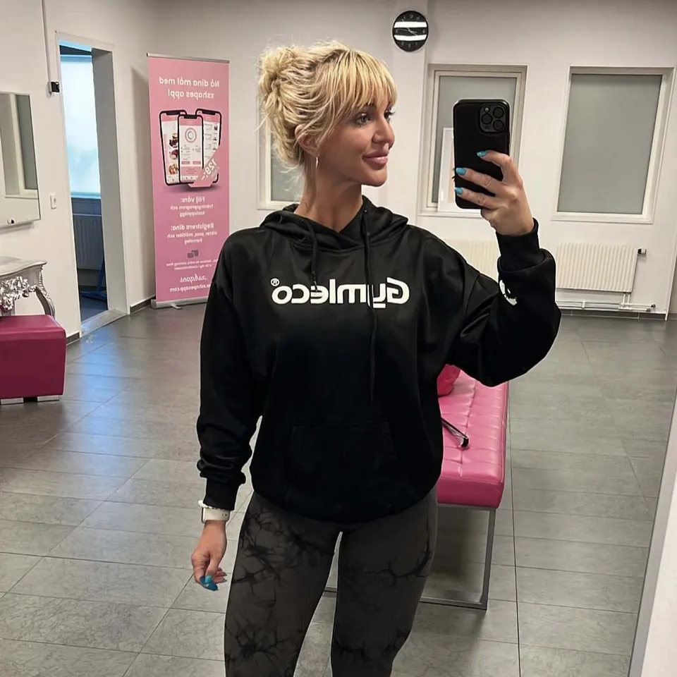 Gymleco Hoodie hettegenser bomull M-XL logo