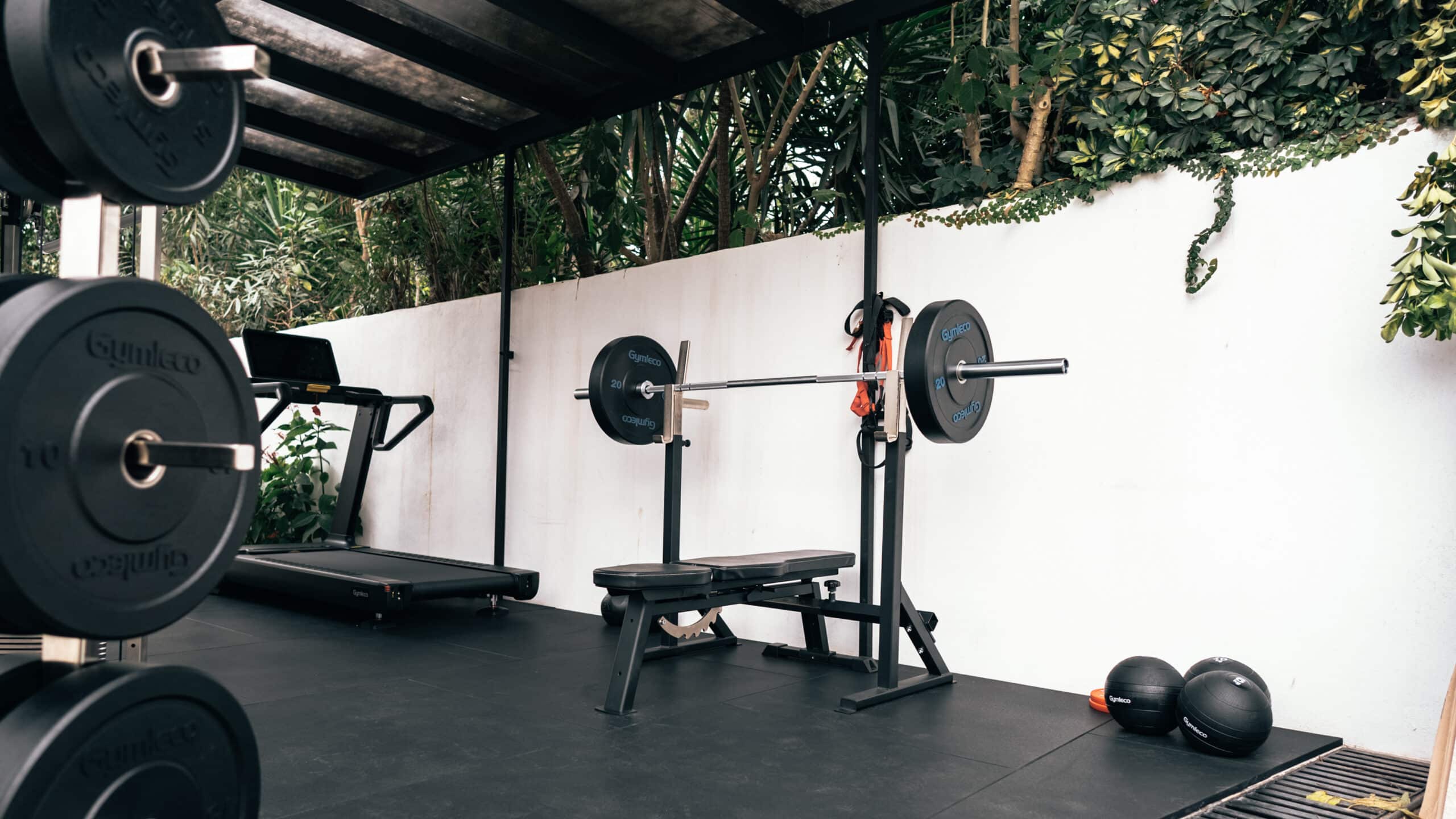 Gymleco Adjustable treningsbenk justerbar skraa flat