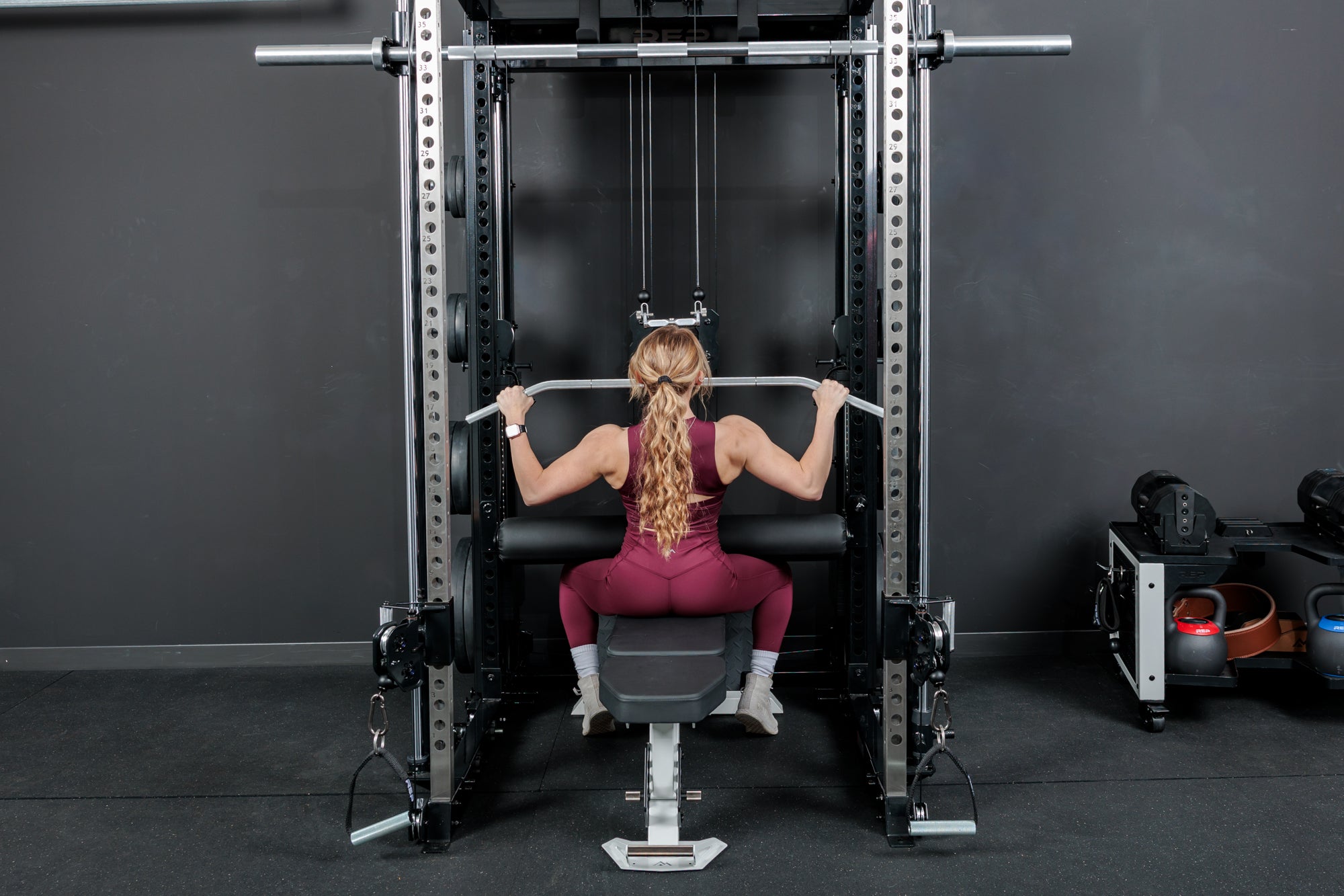 REP Altitude Leg Roller benrulle – polstret