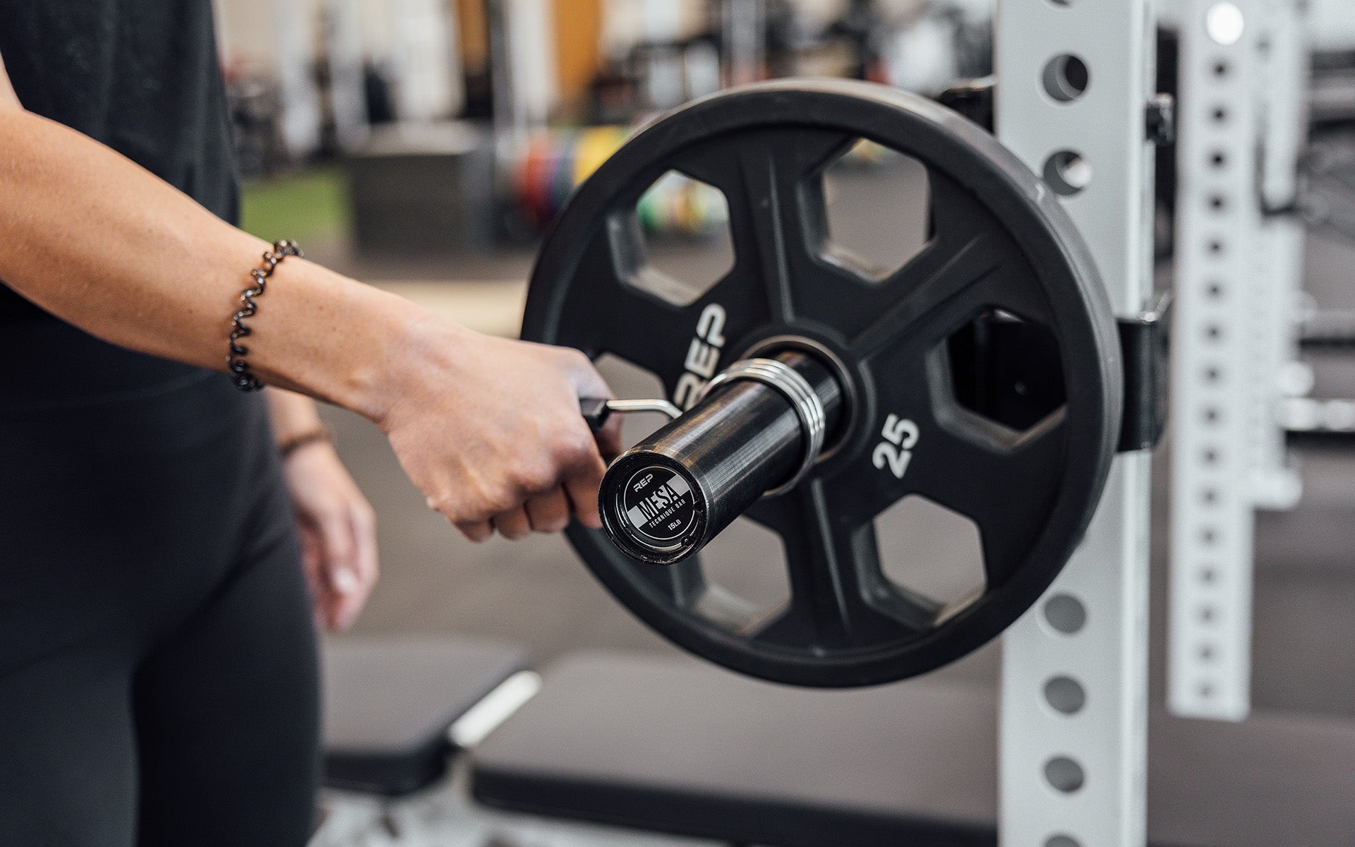REP Fitness Mesa teknikk vektstang 6,8 kg aluminium