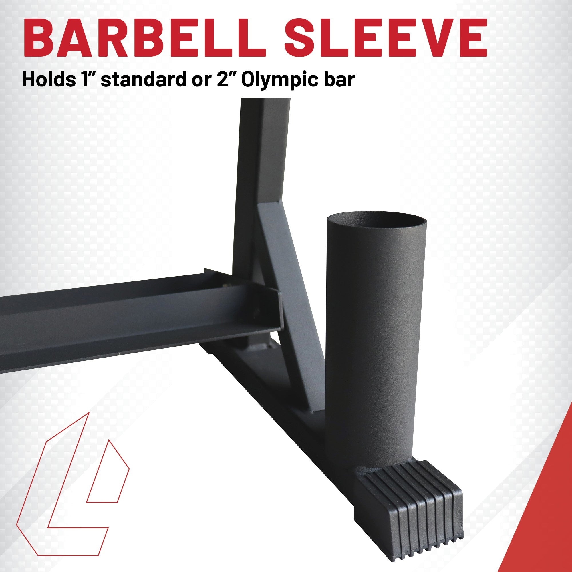 Lifeline Fitness Storage Rack utstyrsstativ stål