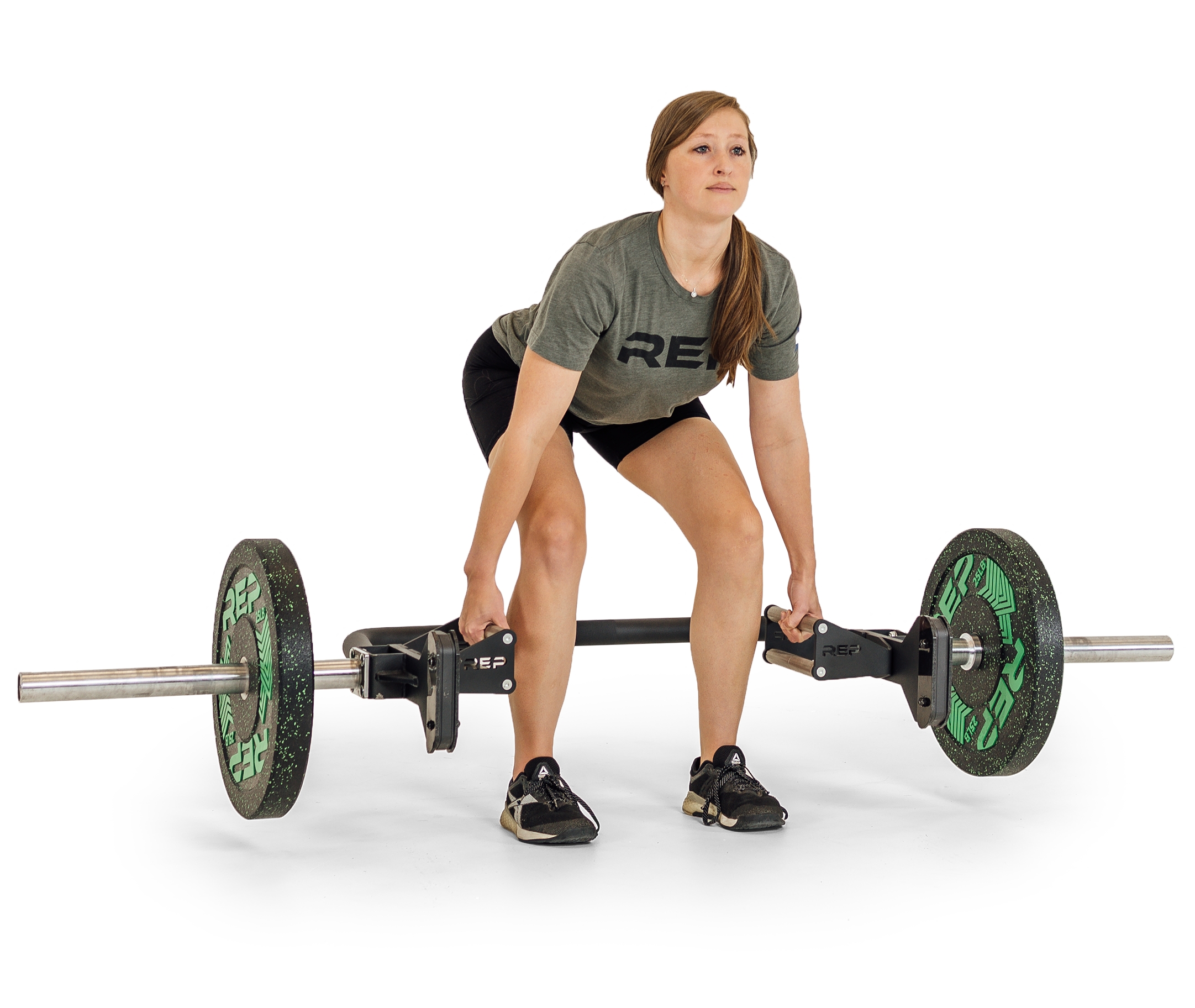 REP Fitness Open Trap Bar sekskantstang åpen deadlift
