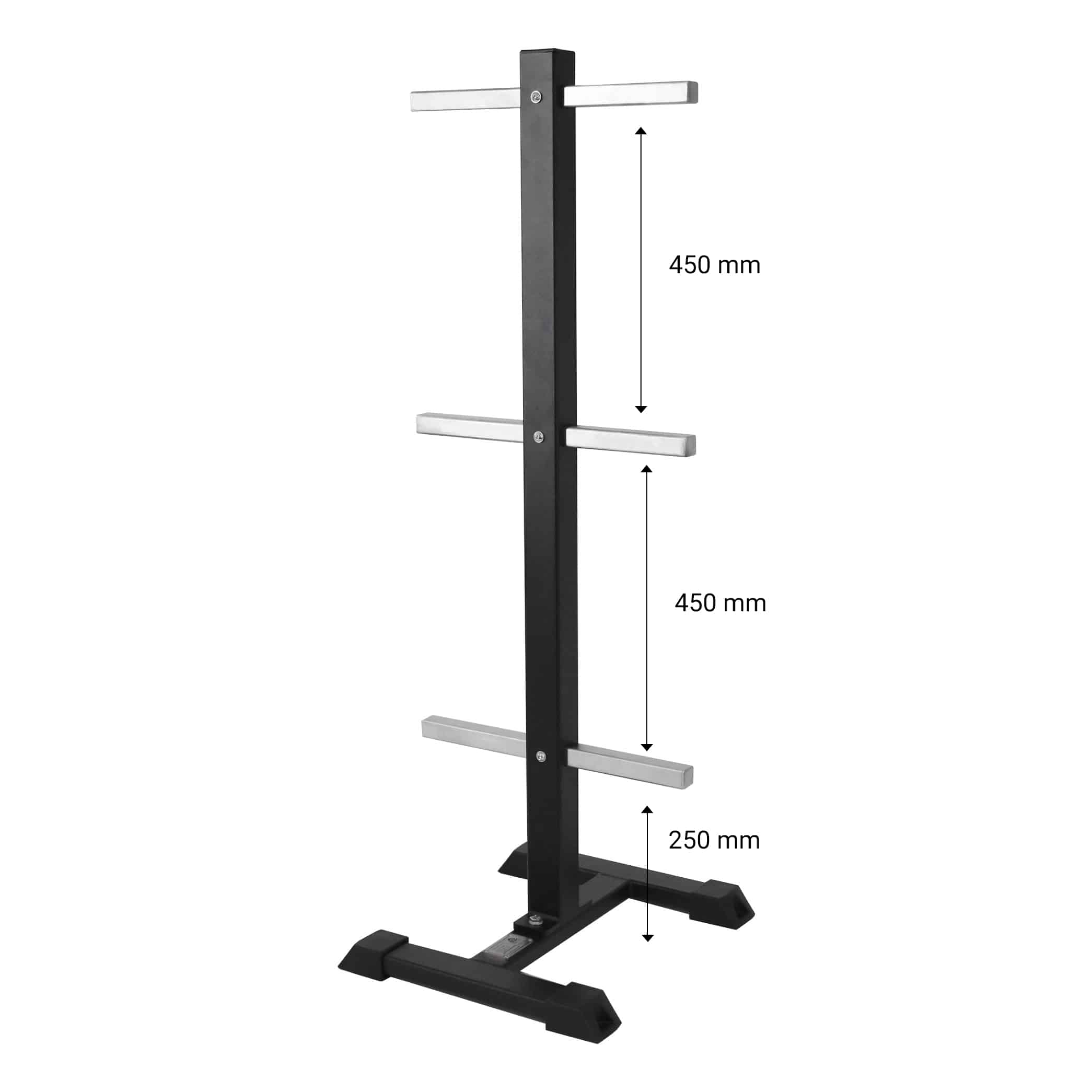 Gymleco Weight Rack skivestativ 6 plasser stål