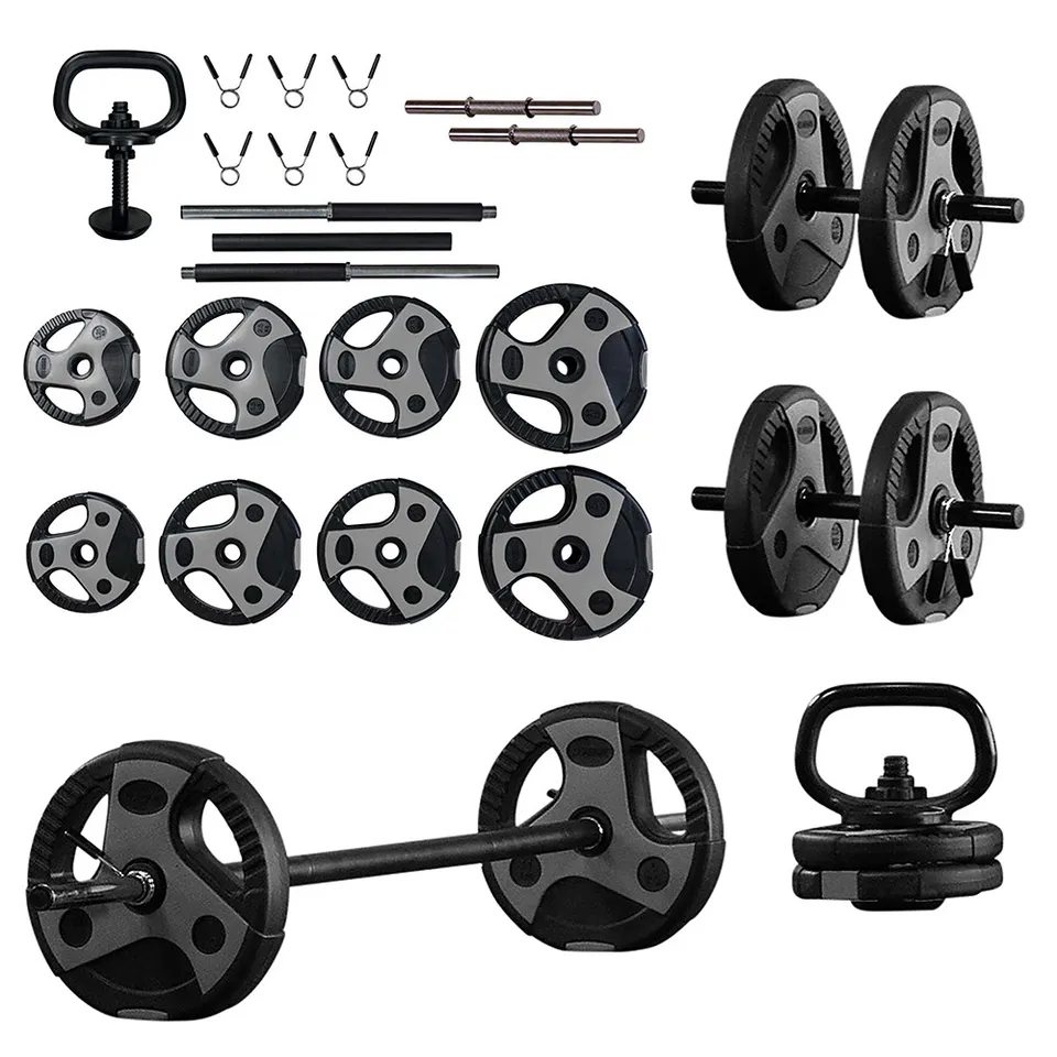 US Weight Multi-Function 54 lb vektsett polstret 24,5 kg