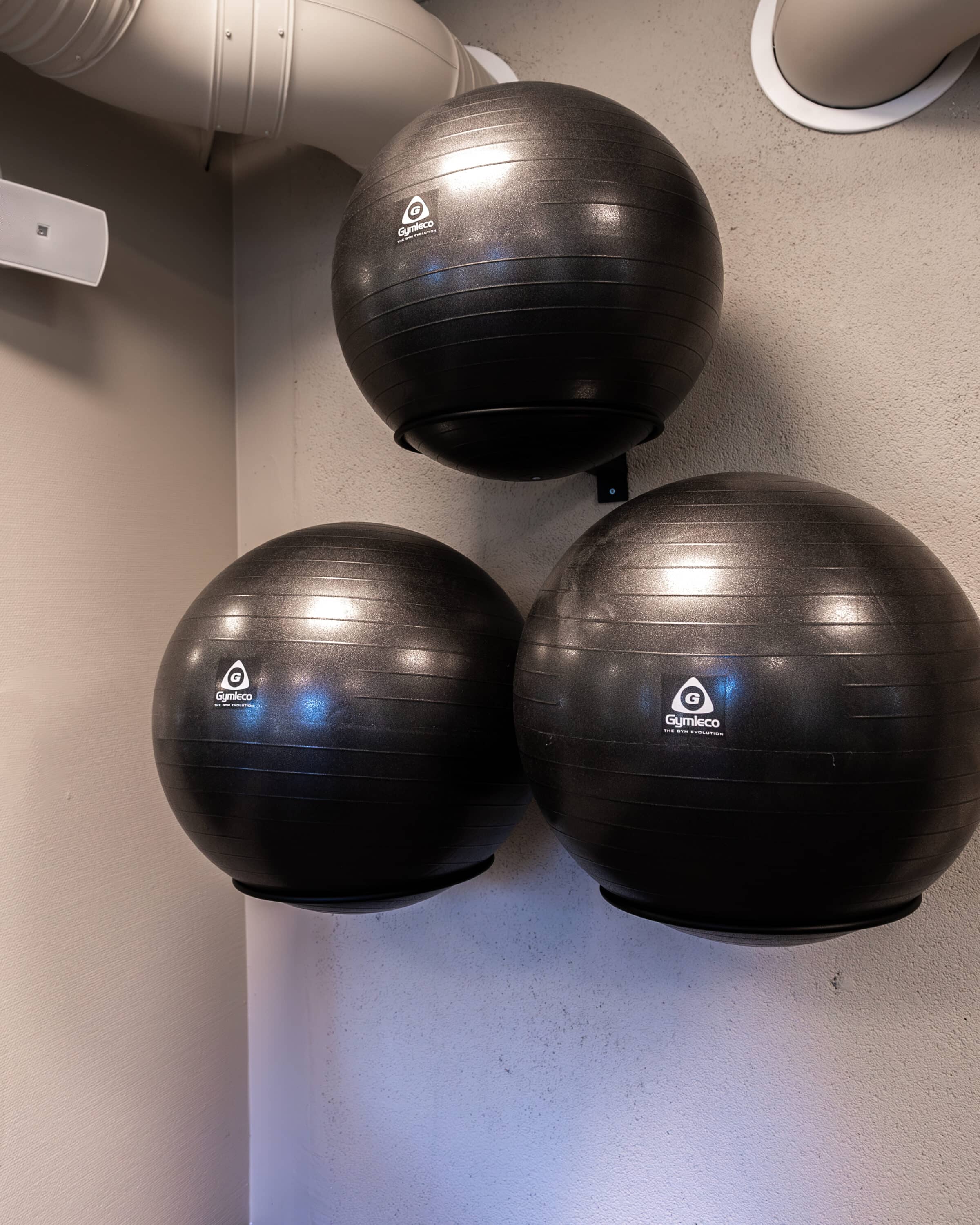 Gymleco Gymnastic Ball gymball med pumpe