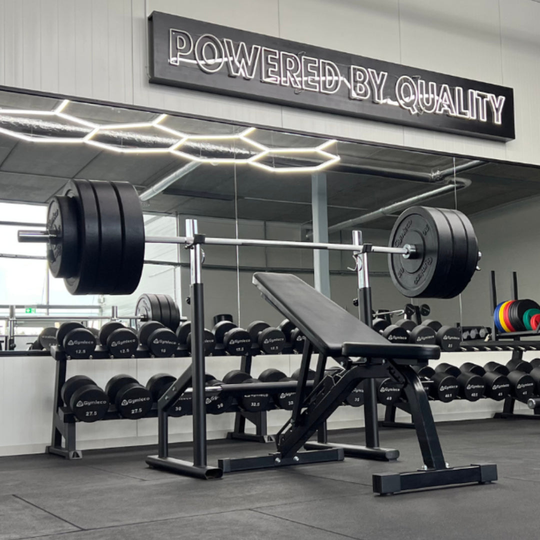 Gymleco justerbar treningsbenk hjemmegym restparti
