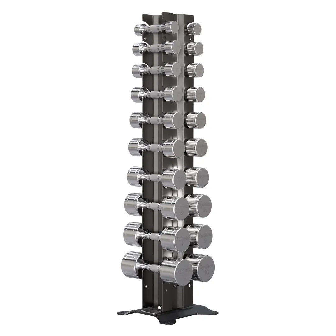 Gymleco Chrome Dumbbells manualsett 1-10 kg krom