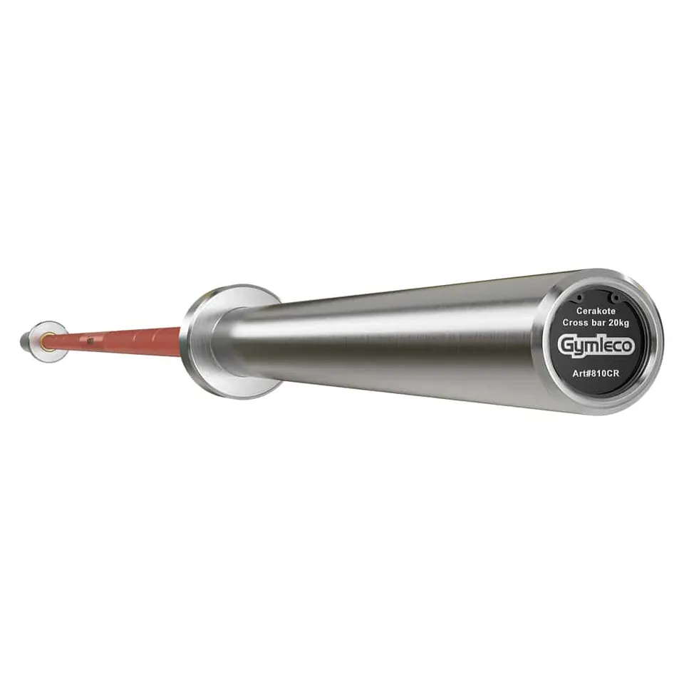 Gymleco 810CR Cerakote vektløfterstang herre rød