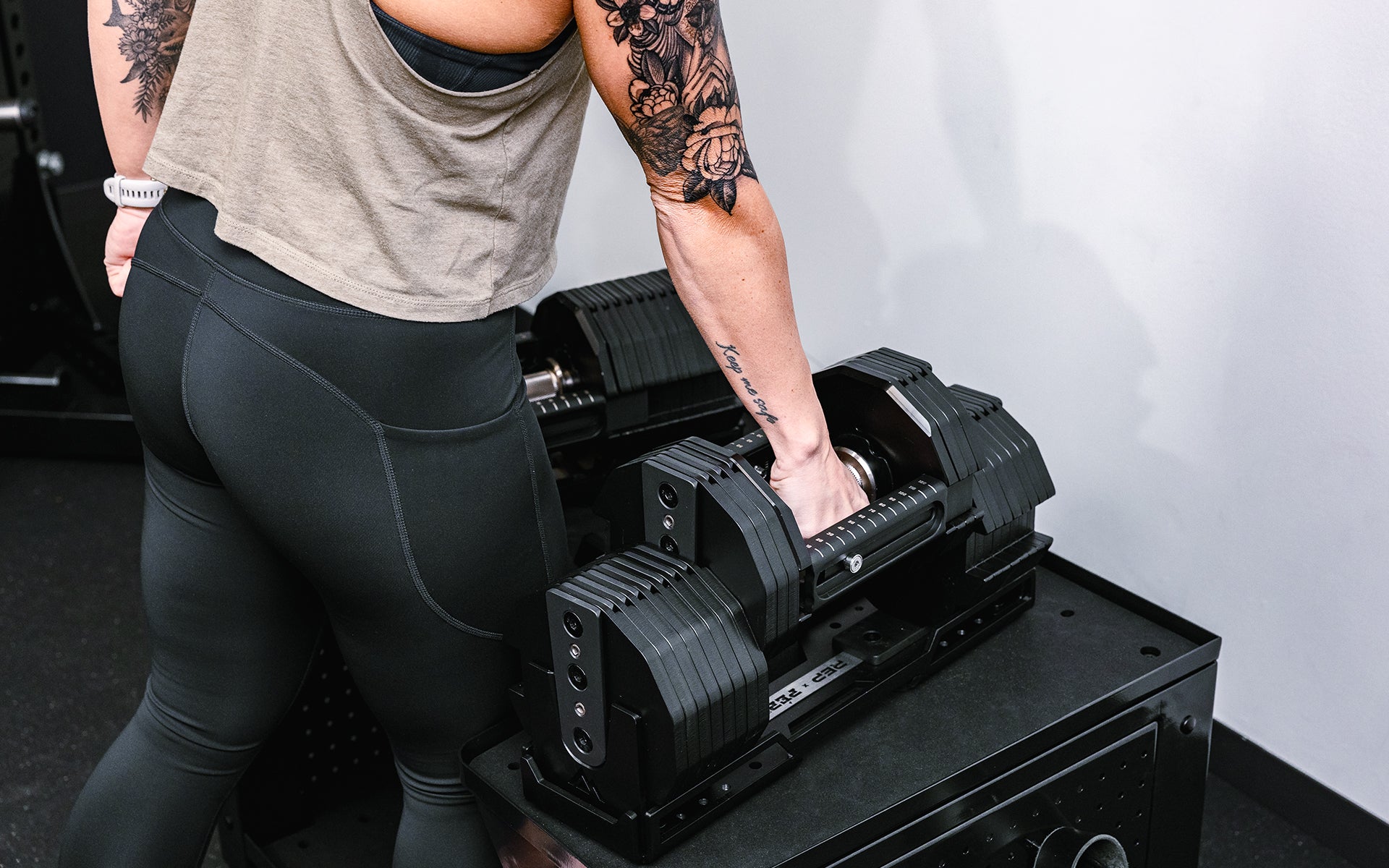 REP Fitness Dumbbell Storage Cart hantelstativ svart stål