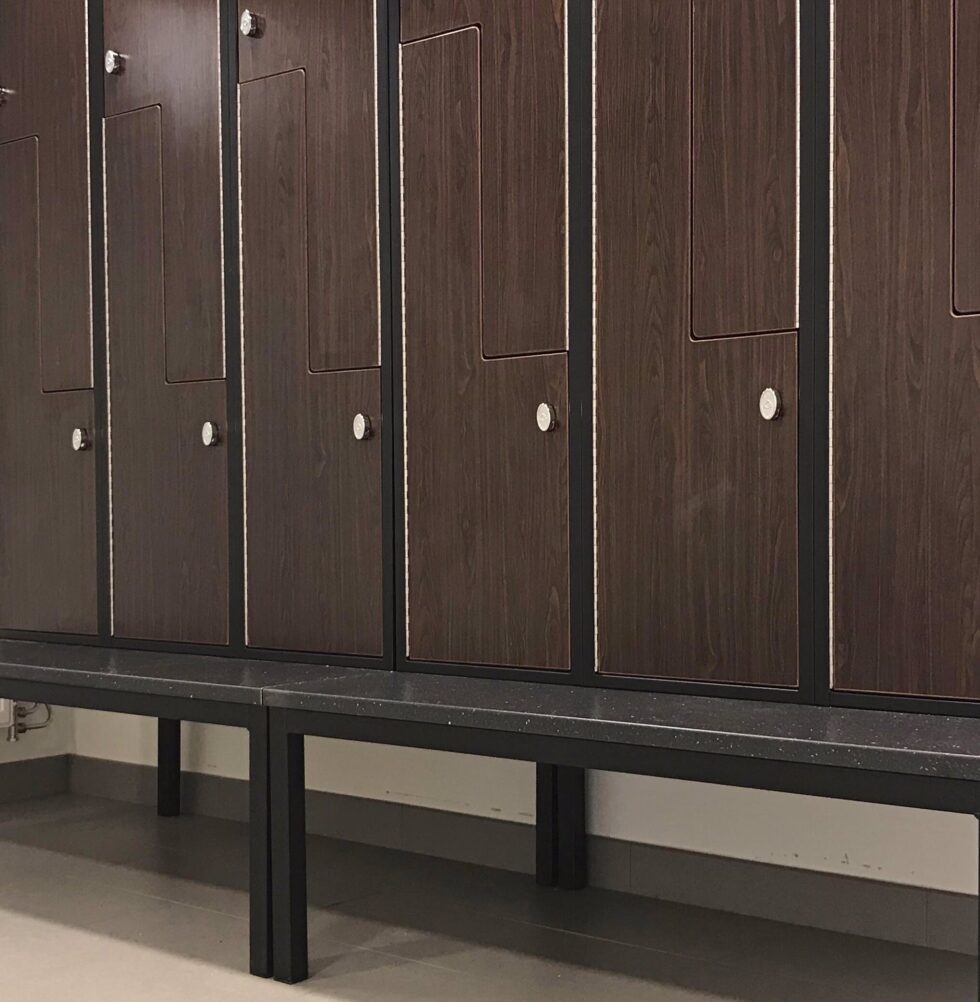 Gymleco Gym Locker Bench garderobebenk