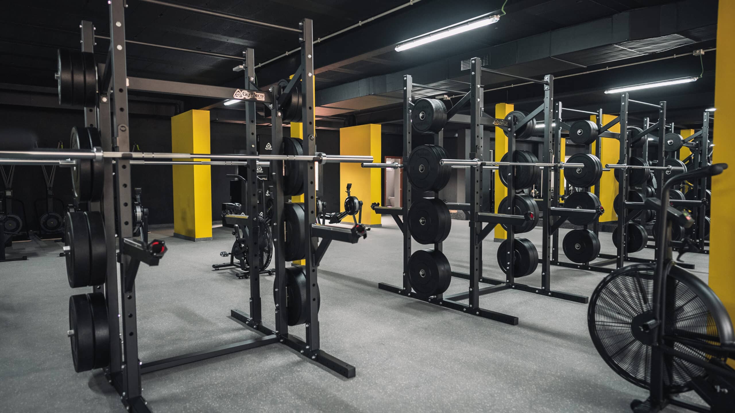 Gymleco Bumper Plates vektskivesett gummi lyddempende