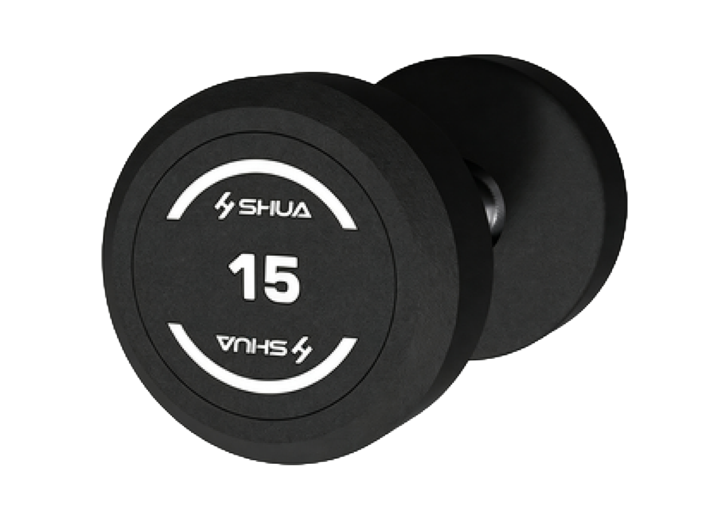 Shua SH-R390 hantelsett gummi 2,5-50 kg