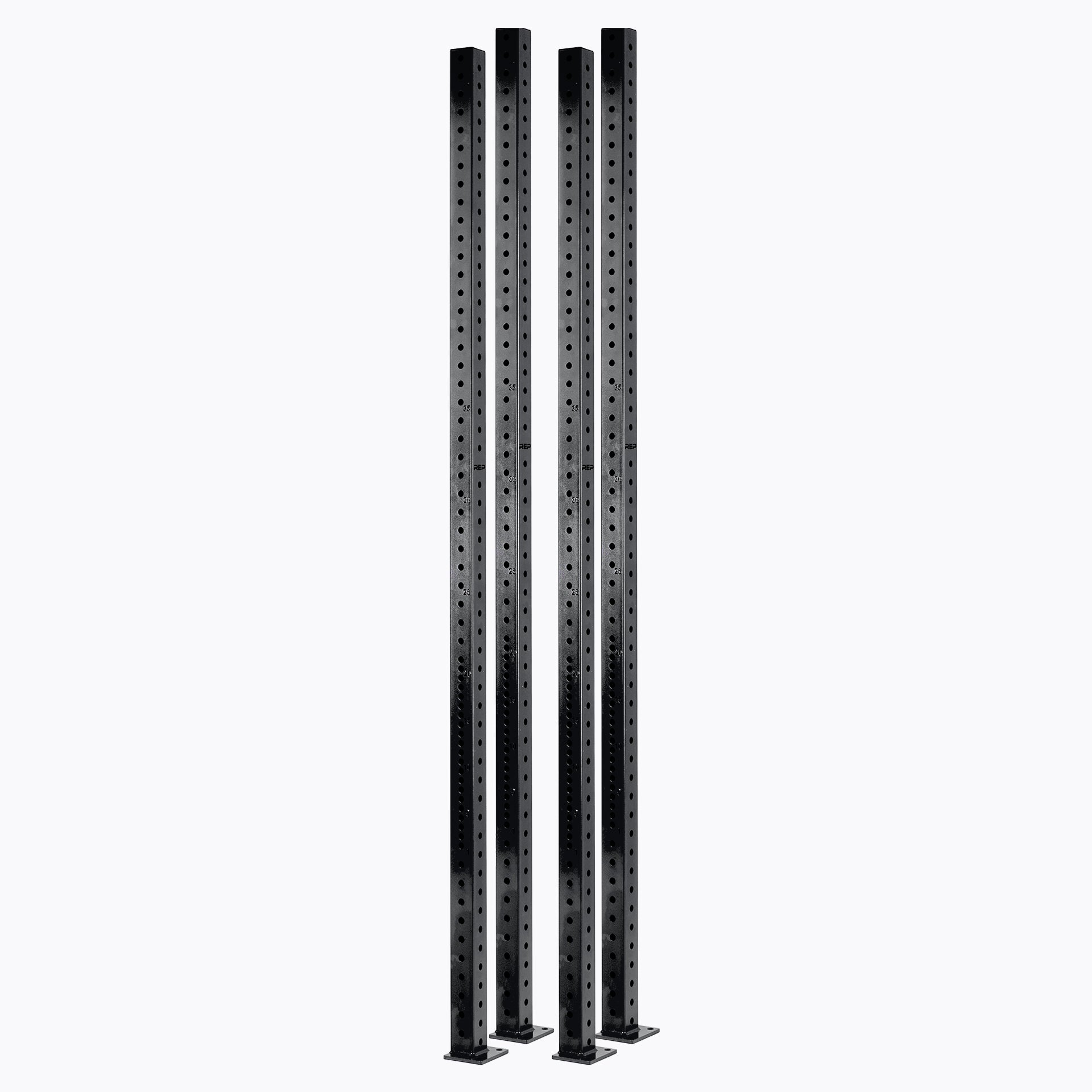 REP Fitness 5000 riggstolper par metallic black stabil