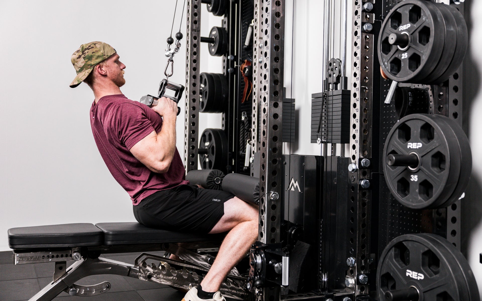 REP Fitness Atlas kabelhåndtak landmine Colorado medium