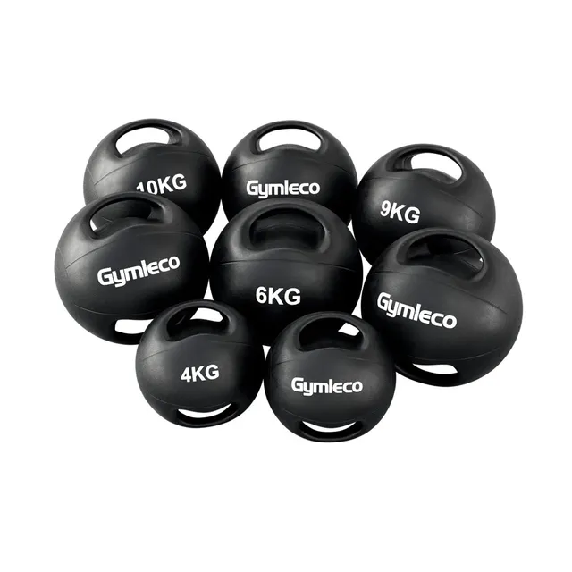 Gymleco Medicine Ball medisinball med håndtak 3-10 kg
