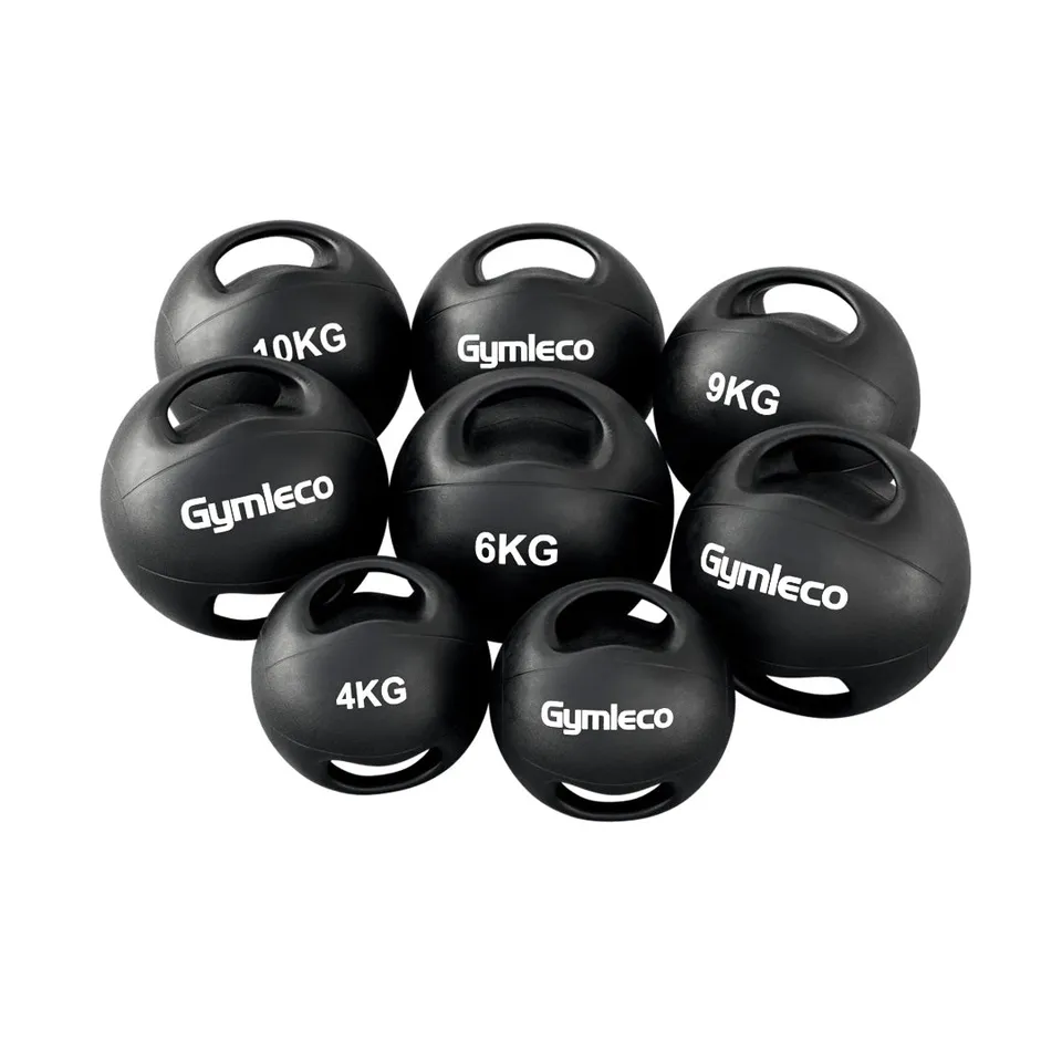 Gymleco Medicine Ball medisinball med håndtak 3-10 kg