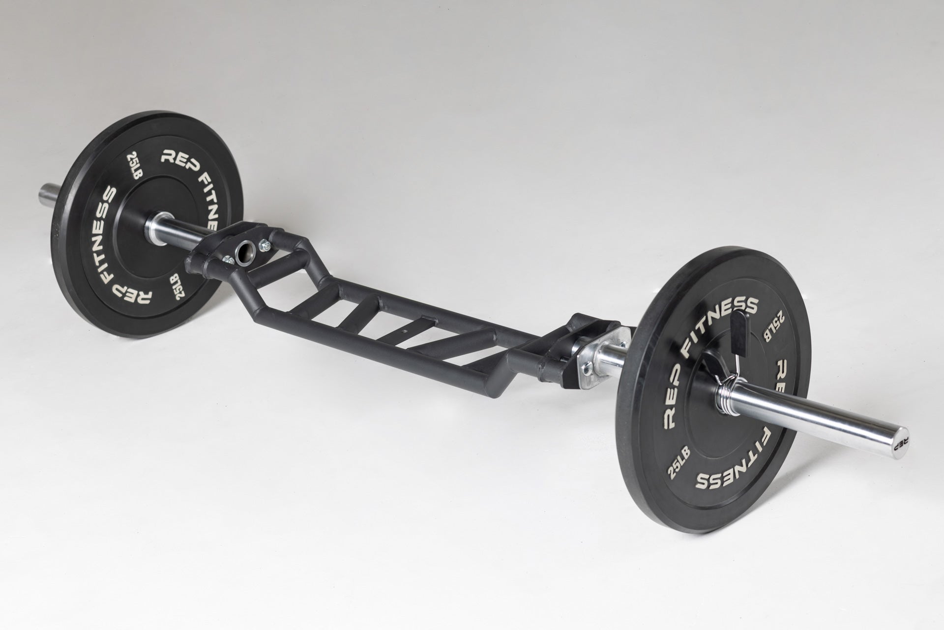 REP Fitness Cambered Swiss Bar vektstang 20,4 kg svart