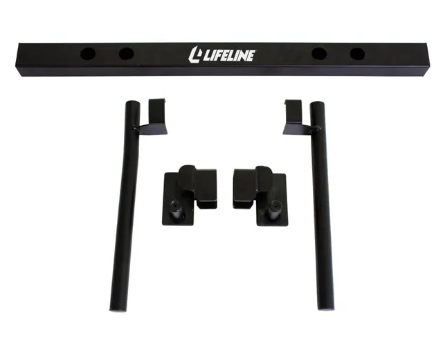 Lifeline C1 Pro Half Rack dipsstativ svart stål