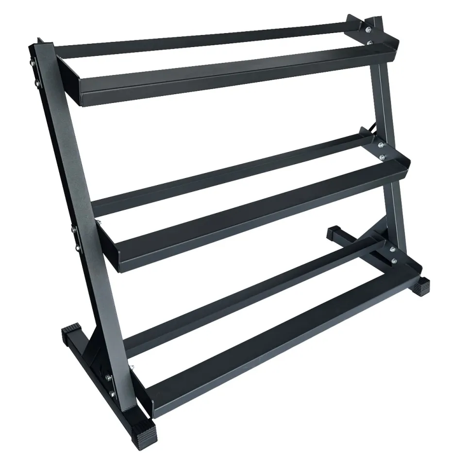 Lifeline 3-tier manualstativ stål 116 cm