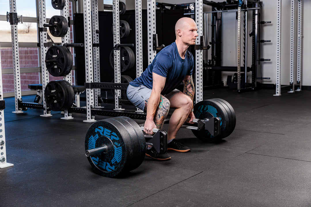 REP Fitness Open Trap Bar hexbar rackable 28 mm åpen