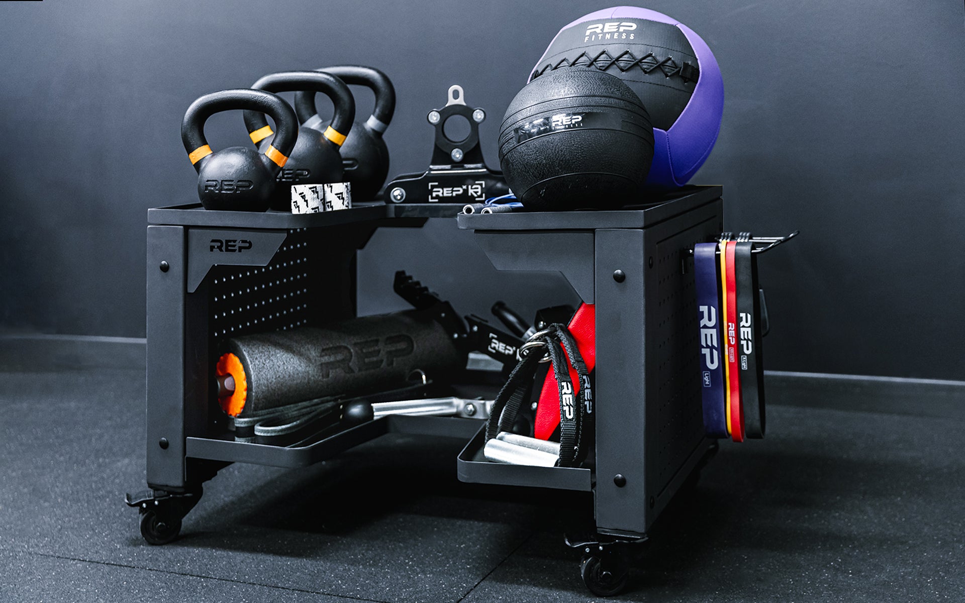 REP Fitness Pegboard Storage Hooks knagger 3-pakning stål