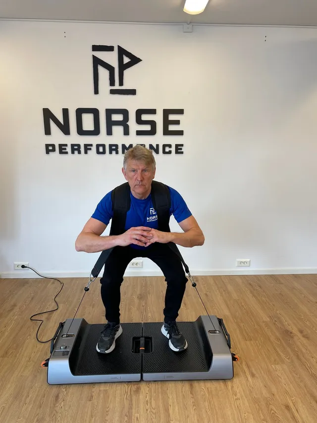 Norse Performance løftesele skulder leie knebøy