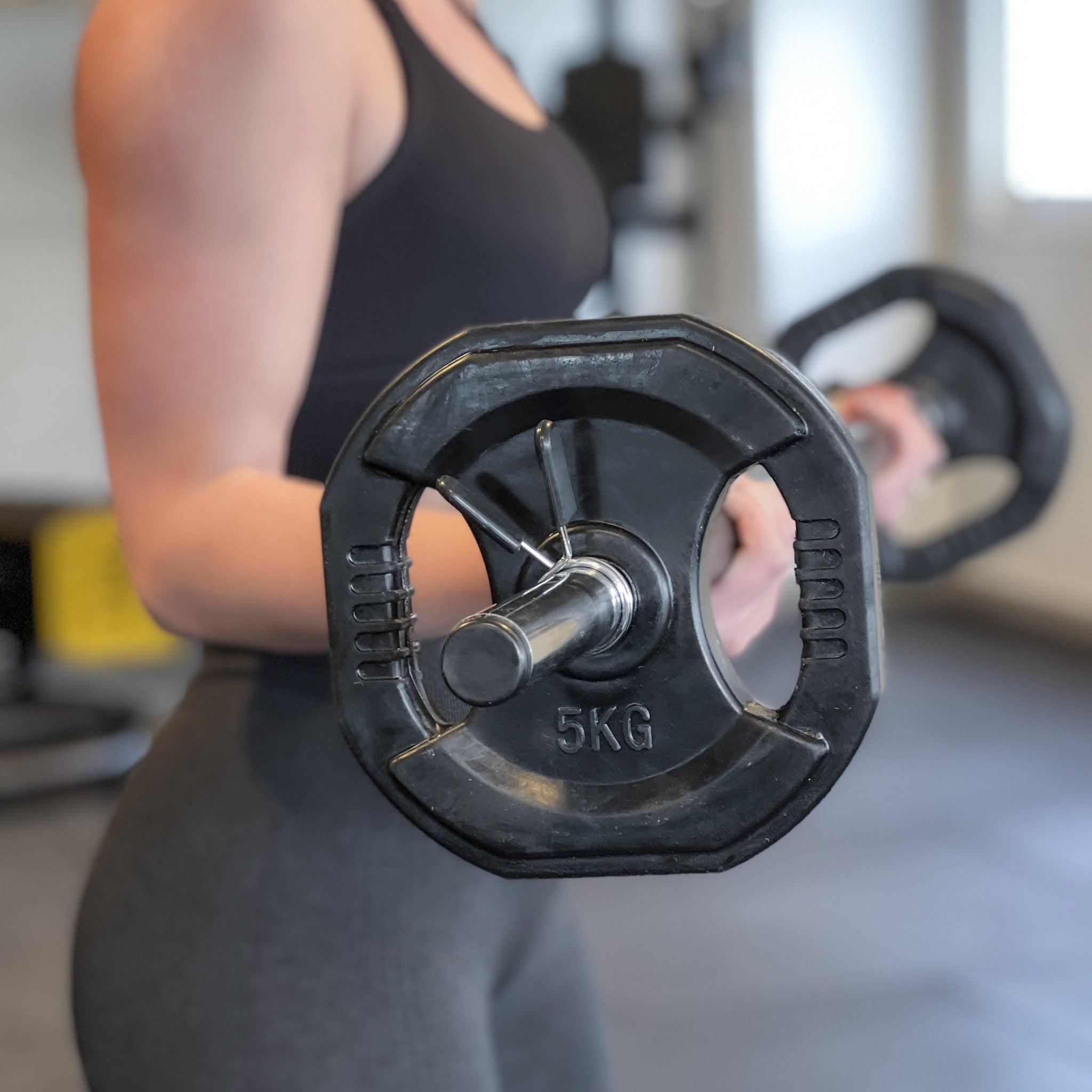 Gymleco Pump Set vektstangsett 20 kg gummi