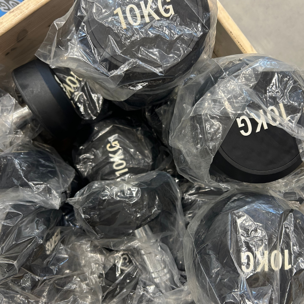 Gymleco hantelsett 4 par 2,5-10 kg andrehånds