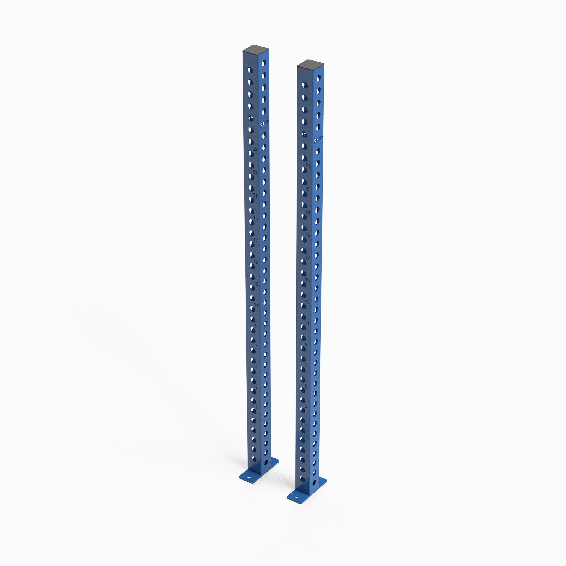 REP Fitness Omni Rack stolper par 80" metallic black