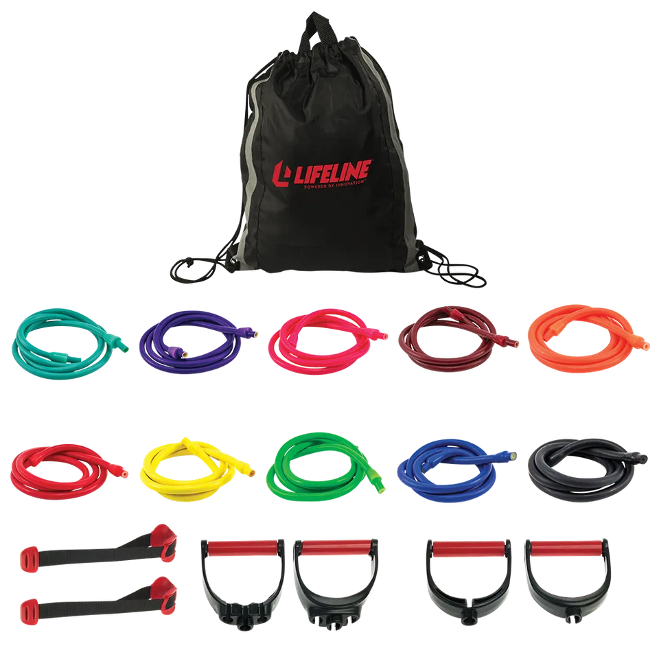 Lifeline Resistance Trainer Kit strikksett Pro 10-60 lbs