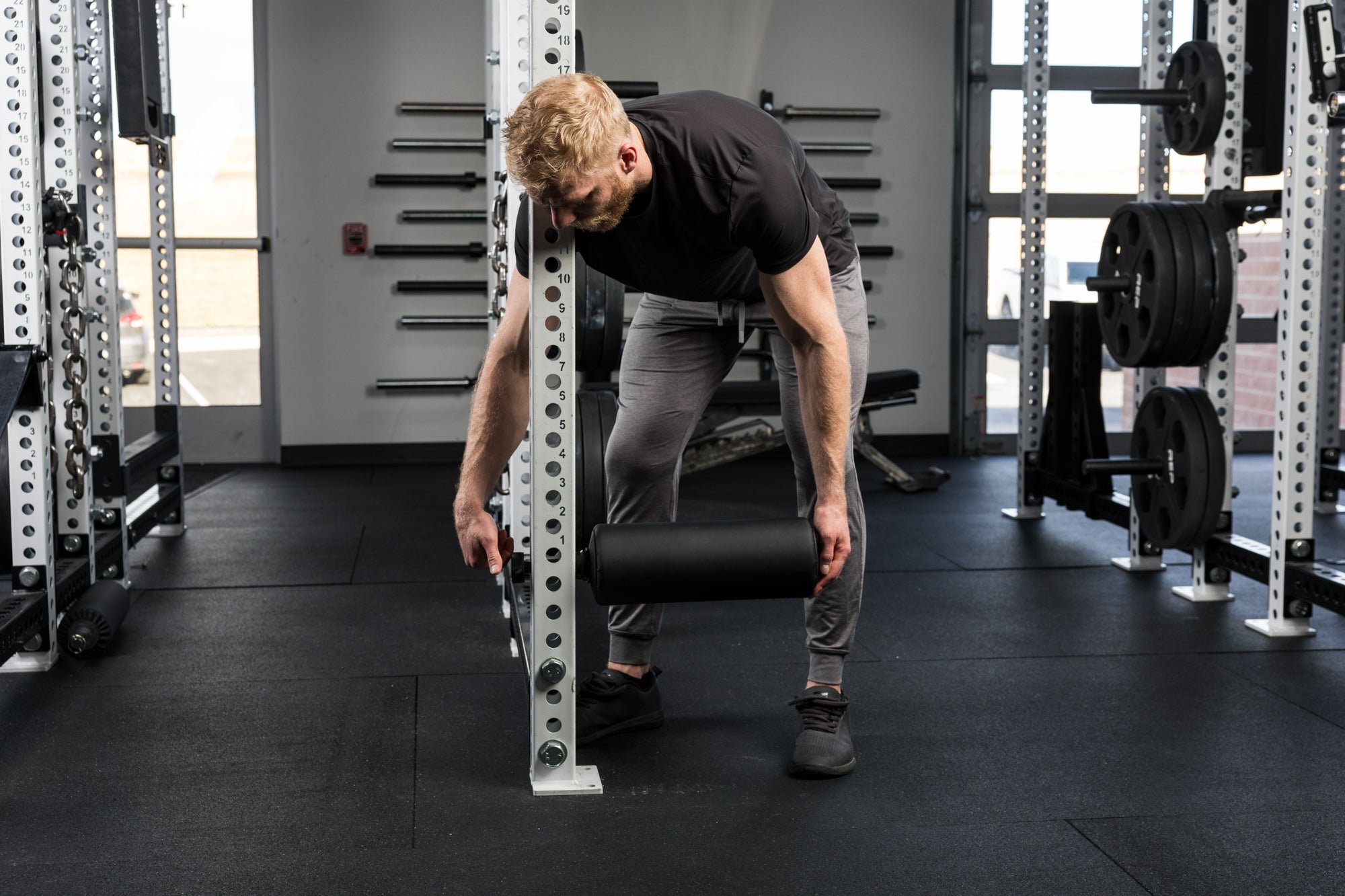 REP Fitness 5000 Leg Roller 2.0 benrulle par – polstret
