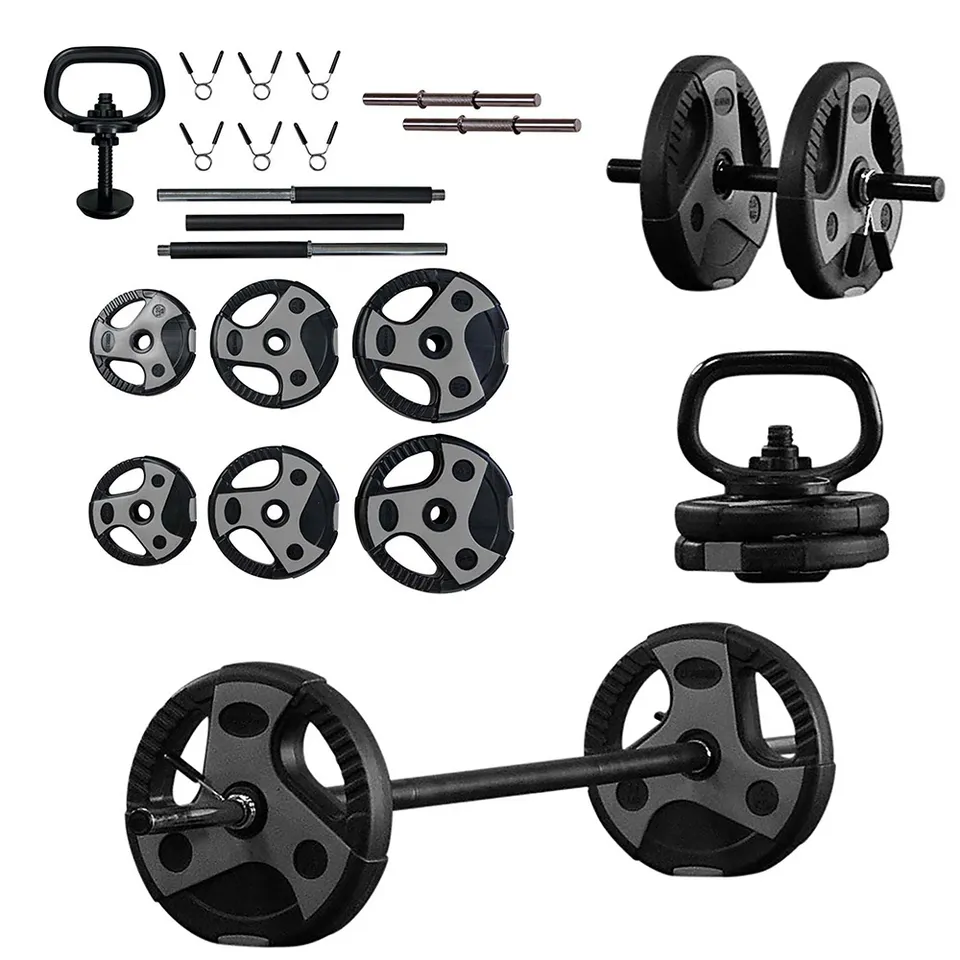 US Weight 43 lb vektsett vektstang manual kettlebell