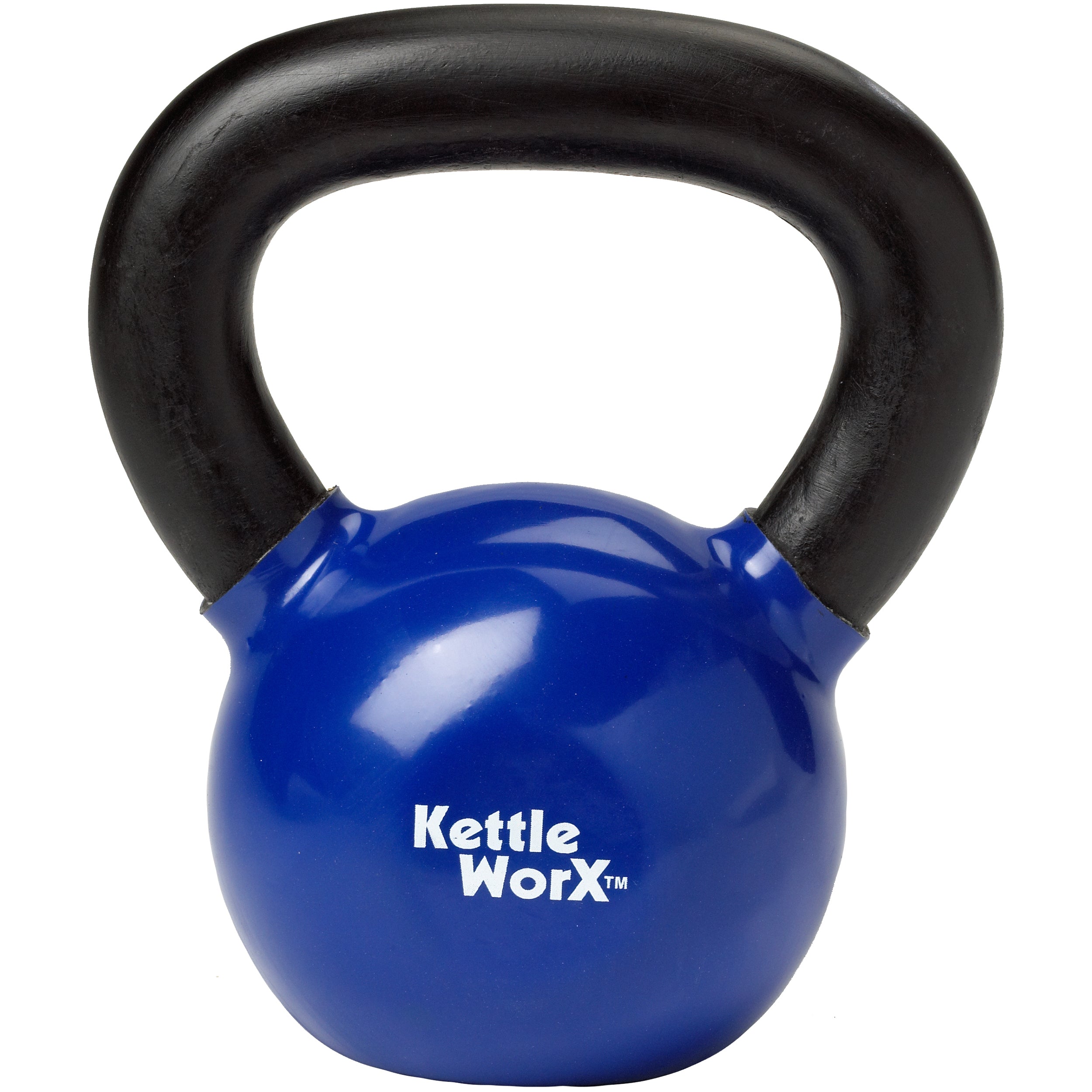 Lifeline KettleWorX kettlebell 10 lb vinyl bredt grep