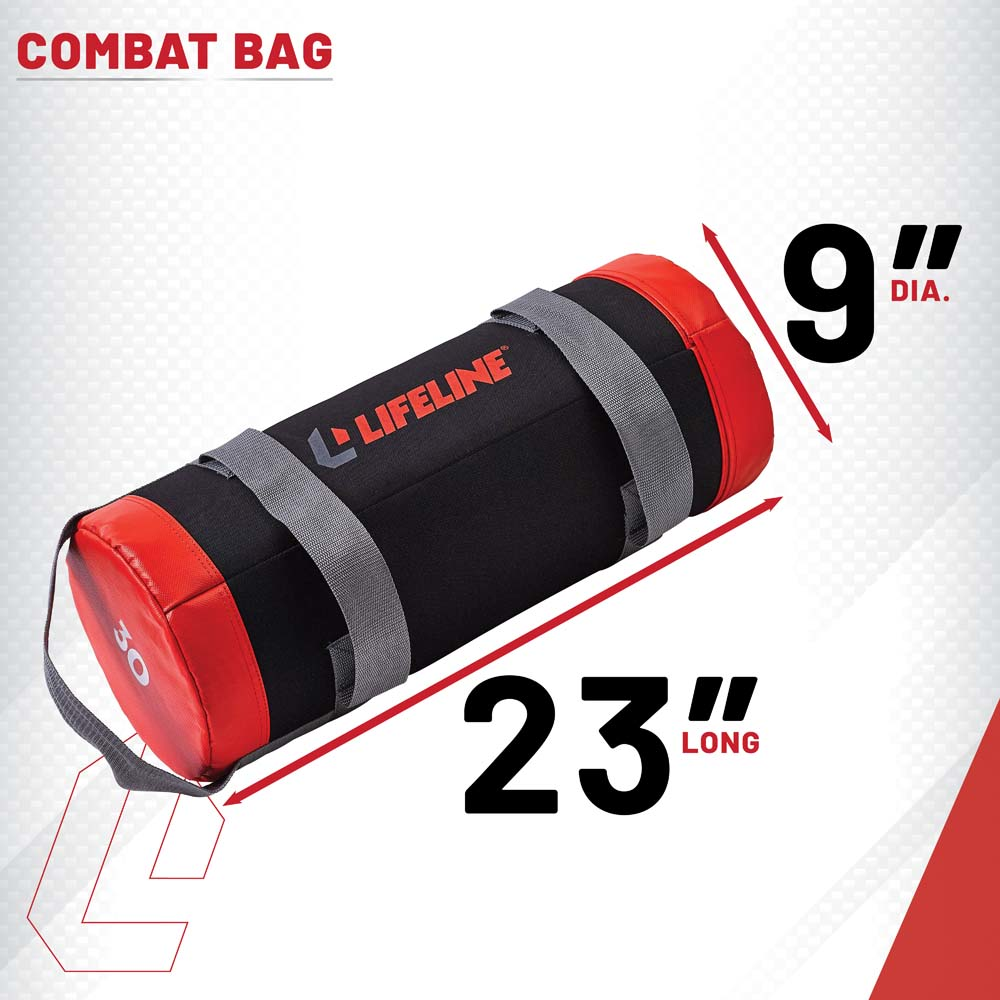 Lifeline Combat Bags treningsbag 10LB svart