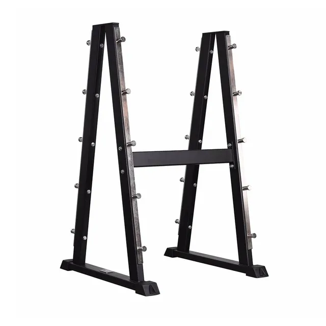 Gymleco Barbell Rack skivstangstativ 10 faste stenger