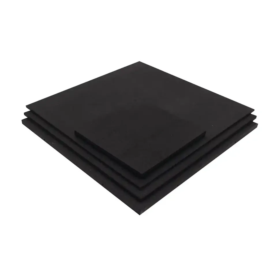 Gymleco Rubber Tiles gummifliser 500x500mm gulv
