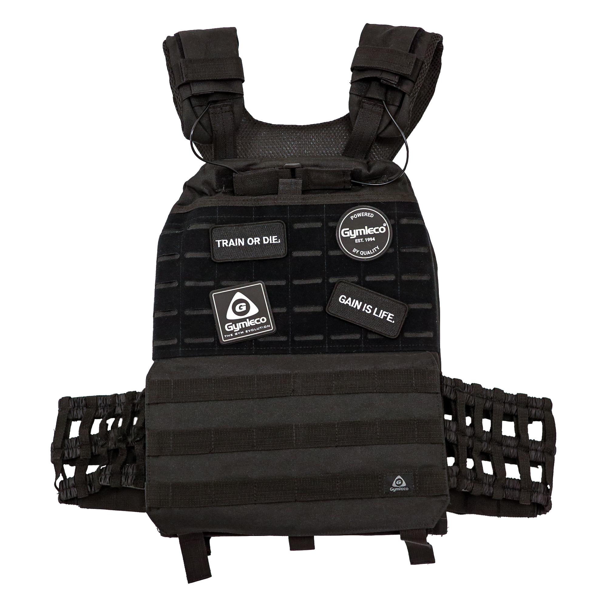 Gymleco Patches vektvest patcher 3-pakning
