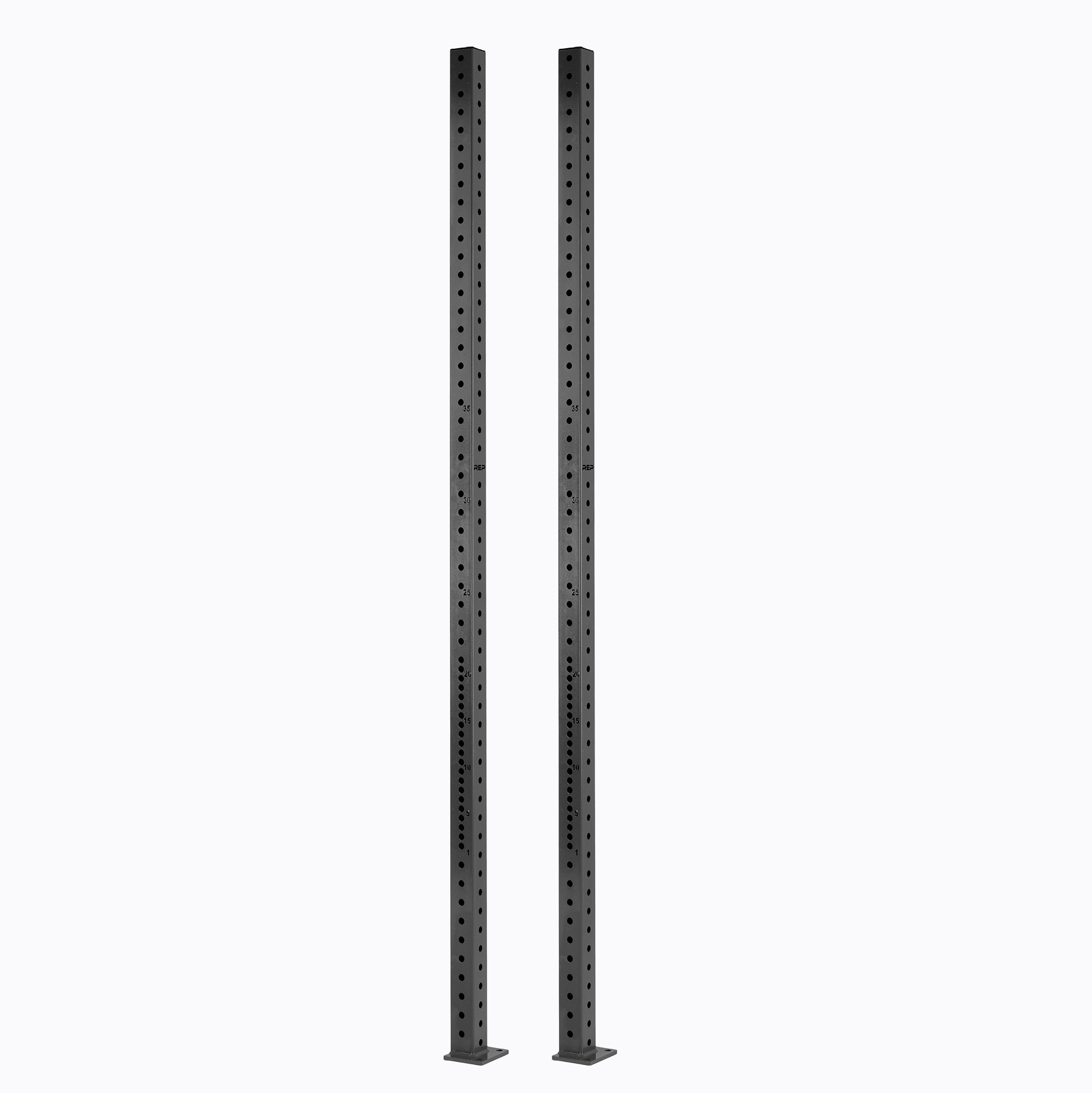 REP Fitness 5000 riggstolper par metallic black stabil