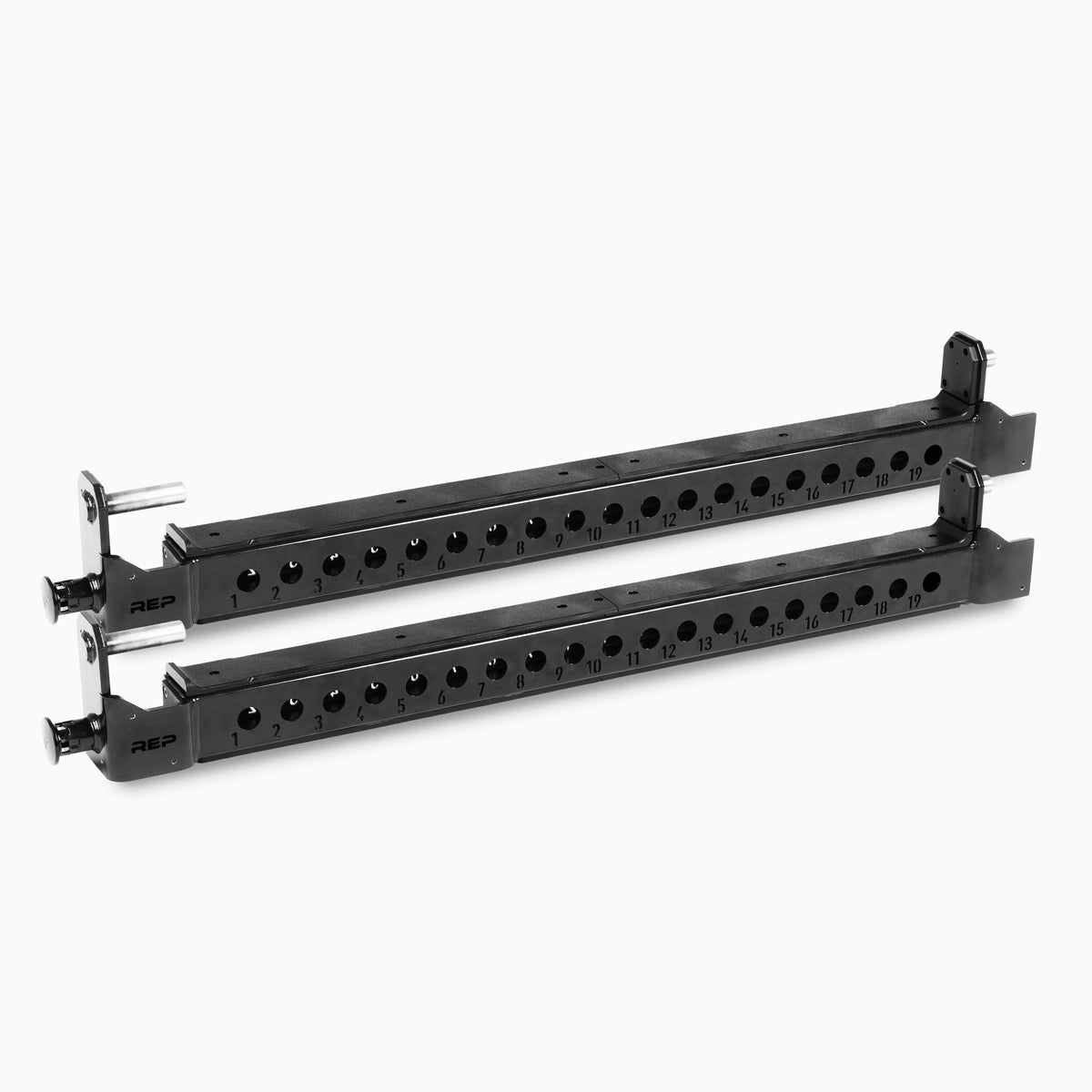 REP Fitness 5000 Flip-Down Safeties 2.0 sikkerhetsarmer 30" nedfellbare