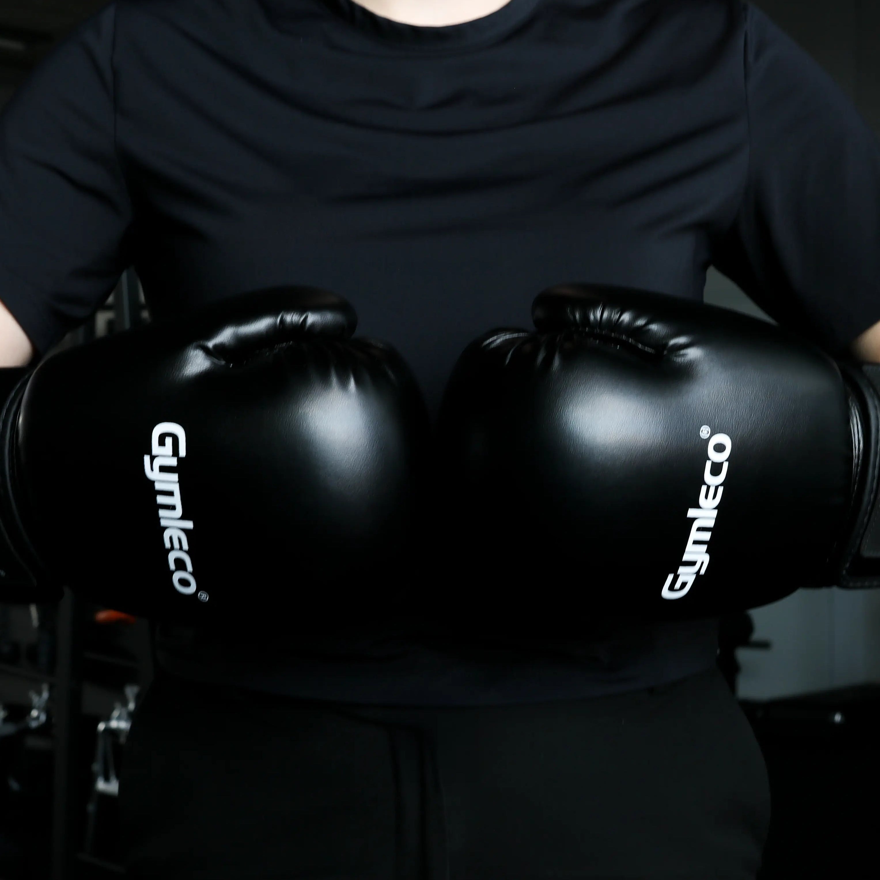 Gymleco boksehansker 12 oz svart trening