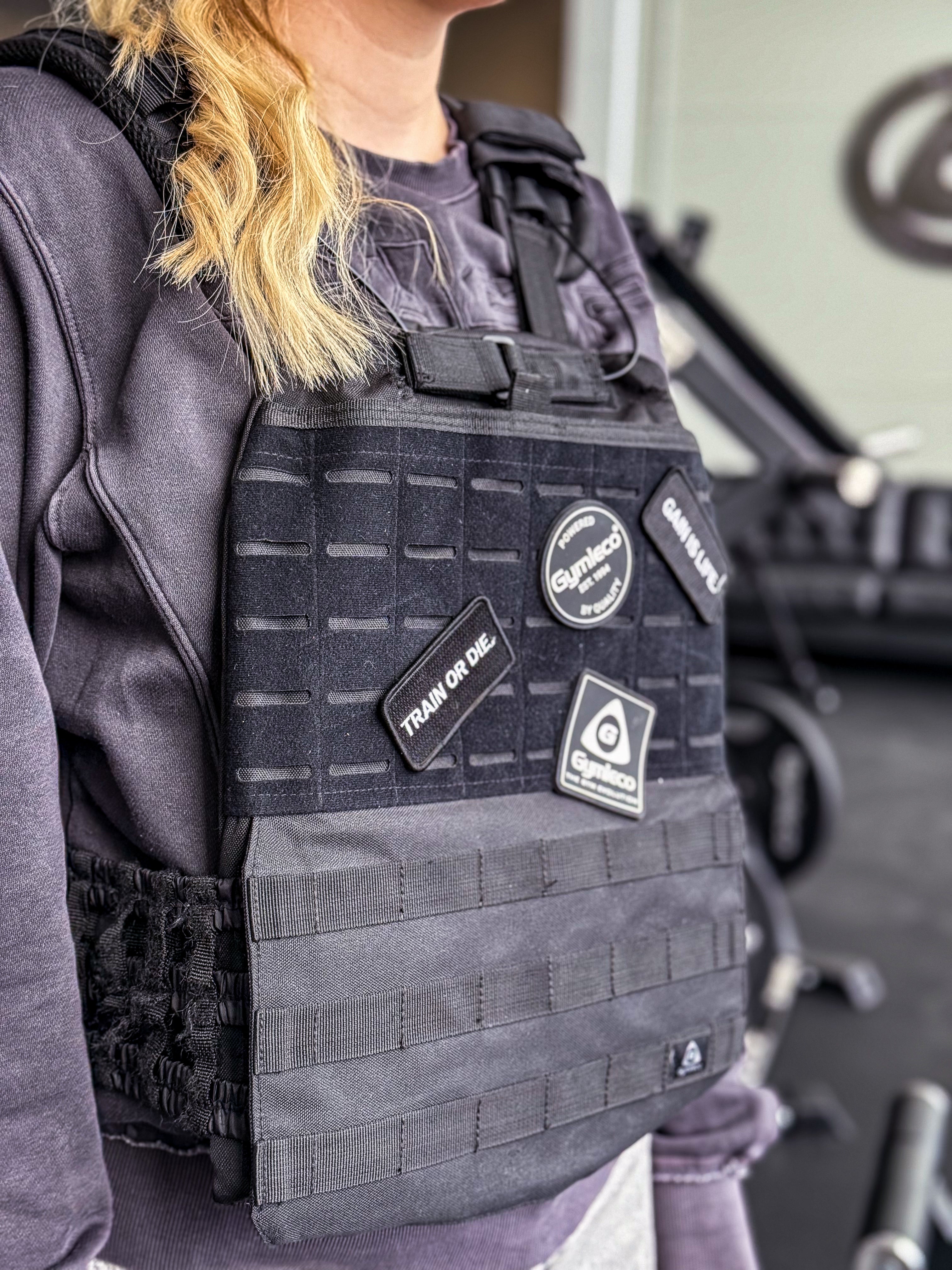 Gymleco Patches vektvest patcher 3-pakning