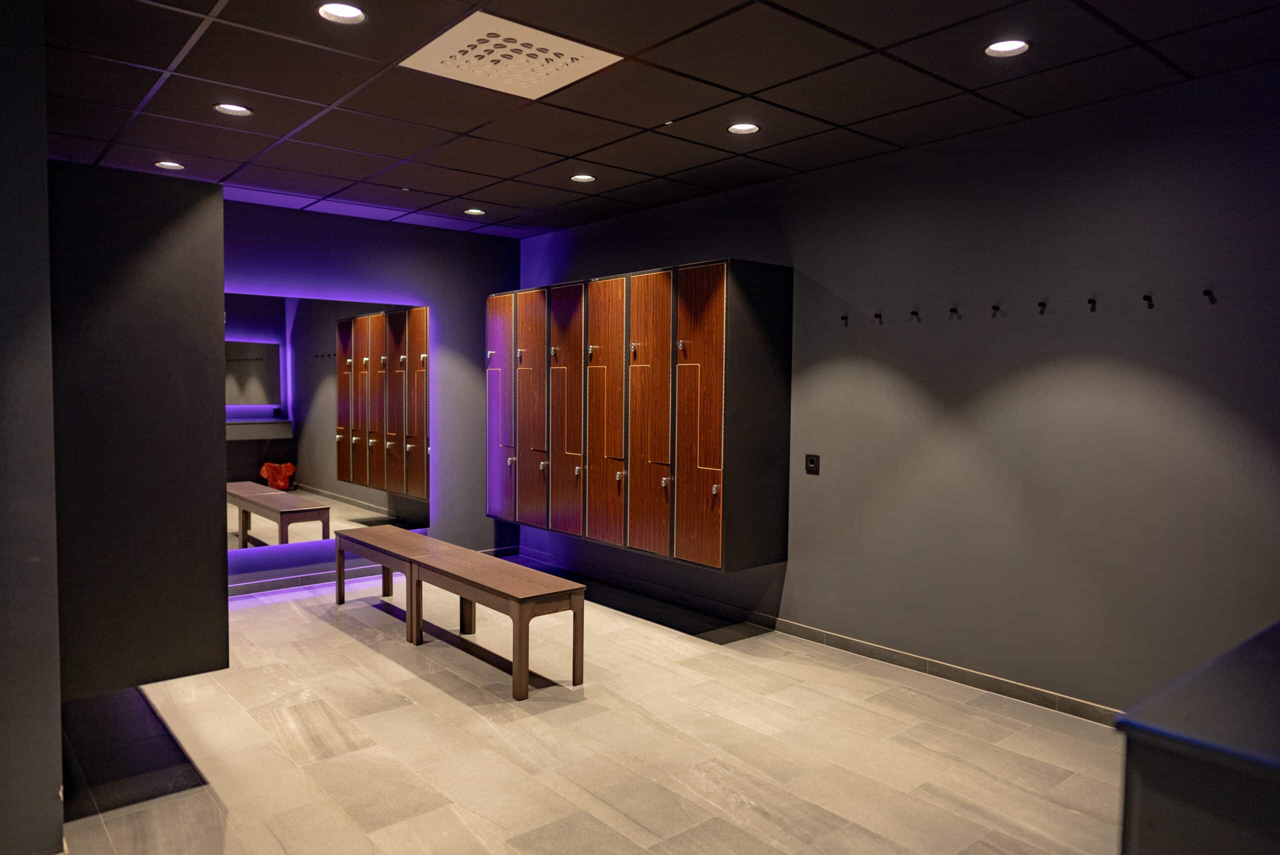 Gymleco Gym Locker garderobeskap 2 L-dører