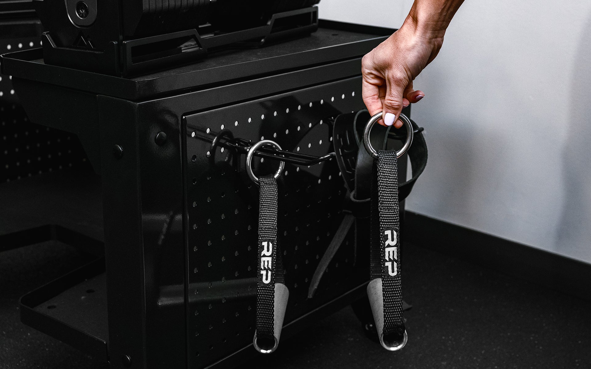 REP Fitness Dumbbell Storage Cart hantelstativ svart stål