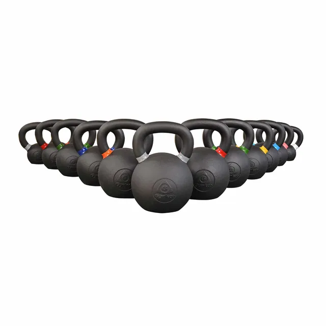 Gymleco Iron kettlebell støpejern 4-56 kg