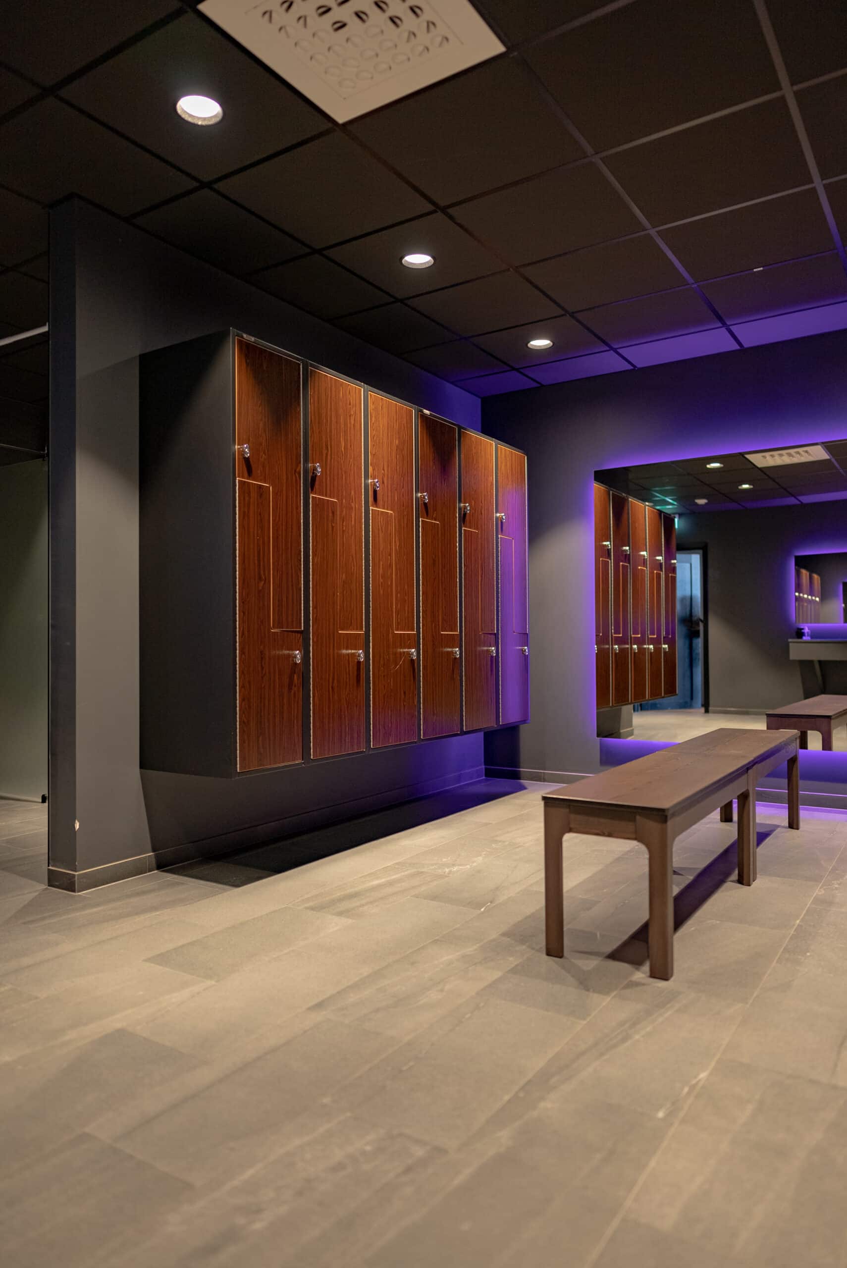 Gymleco Gym Locker garderobeskap 2 L-dører